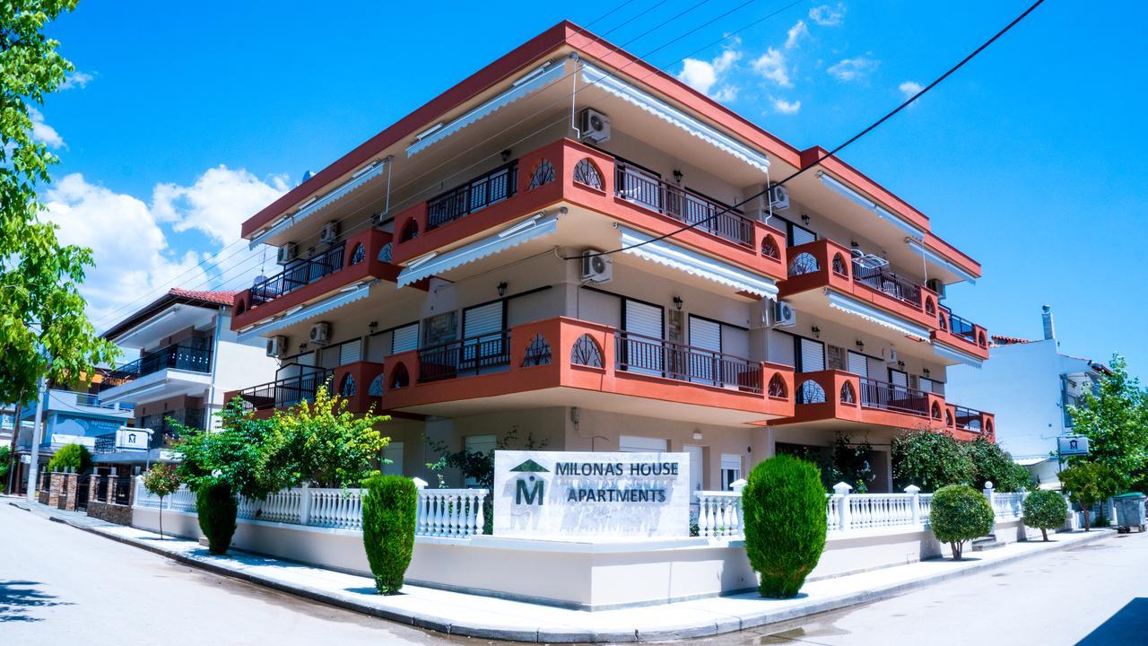 Milonas House Apartments Paralia Dionysiou Ngoại thất bức ảnh